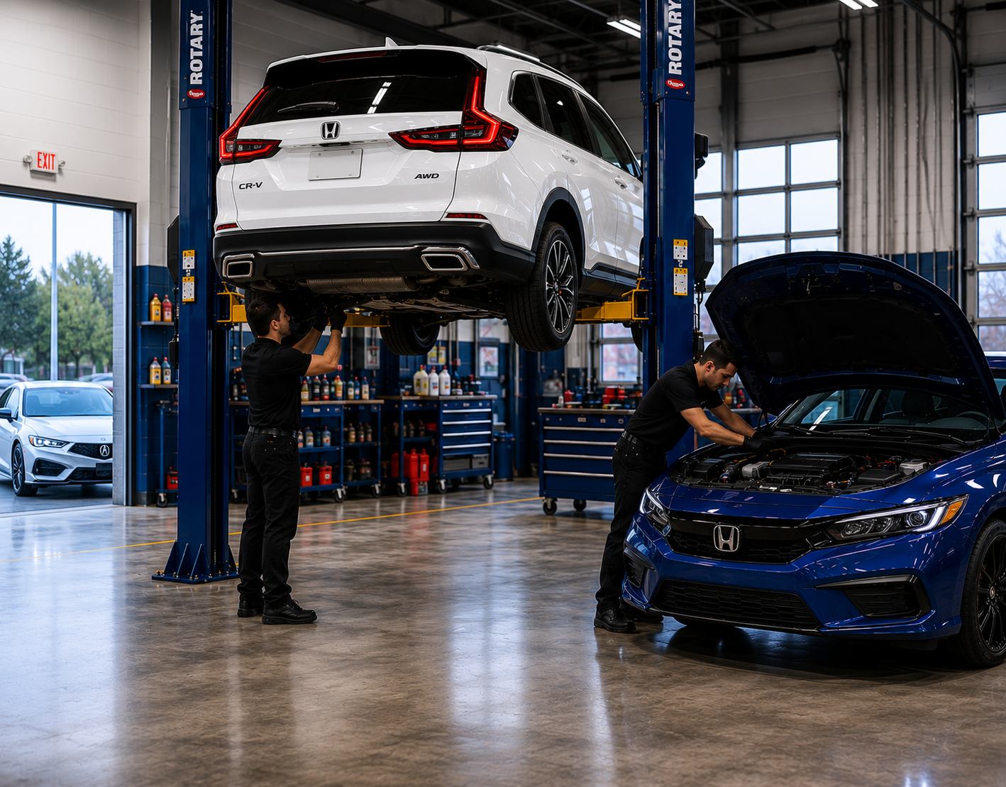 Ask a Honda Mechanic shop